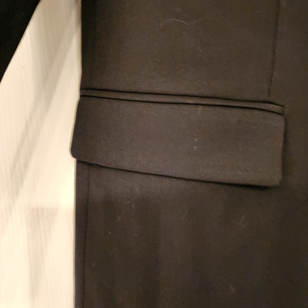 EQUIPMENT Quincy Blazer In True Black with White Lapel (Various Sizes) - Picture 12 of 16